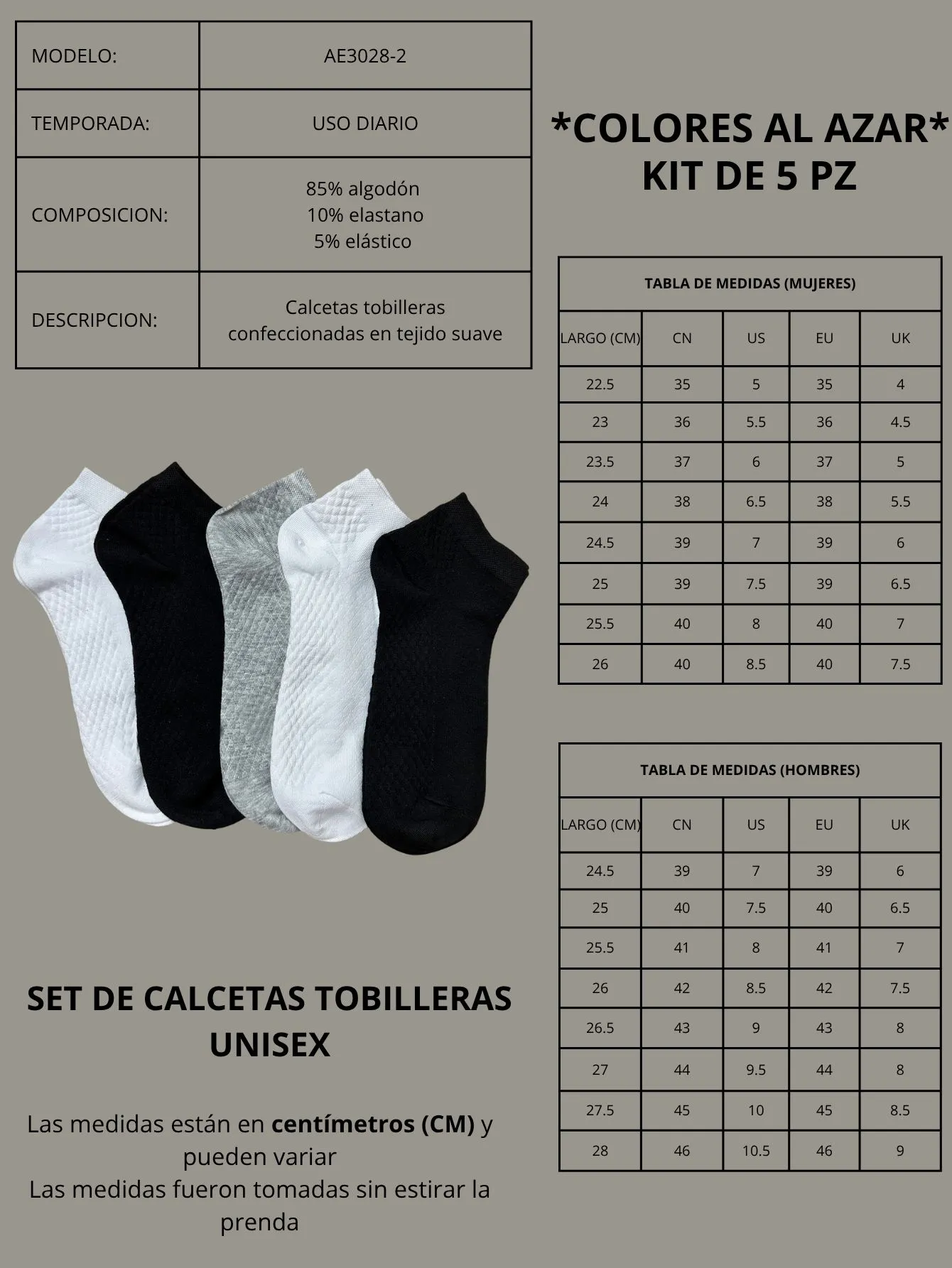 AE3028-3 KIT 5 PZ 2354